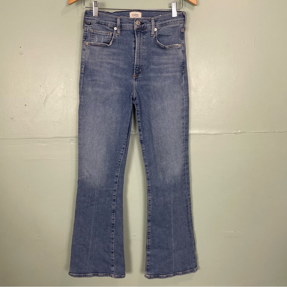 Citizens of Humanity Lilah High Rise Bootcut Opal Blue Women Sz‎ 29